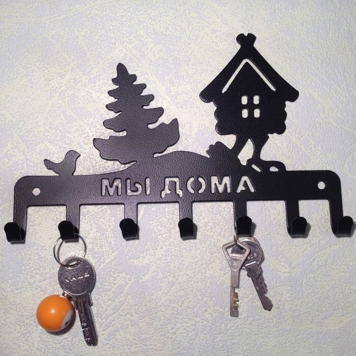 Лазерная резка ключницы